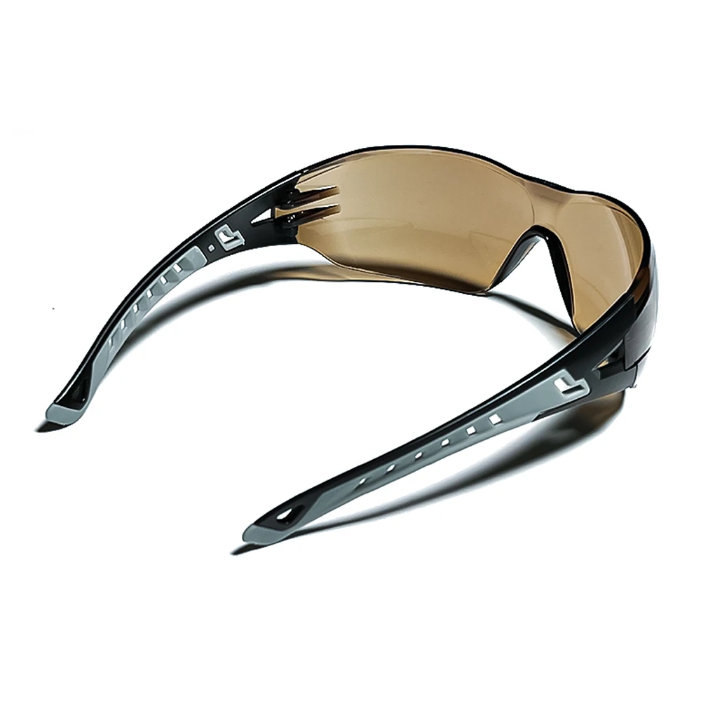 Wrap Around Design Impact Resistant Safety Glasses Anti-Fog Goggles