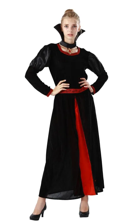 Halloween cosplay adult and female costume cloak cloak vampire dance costume set