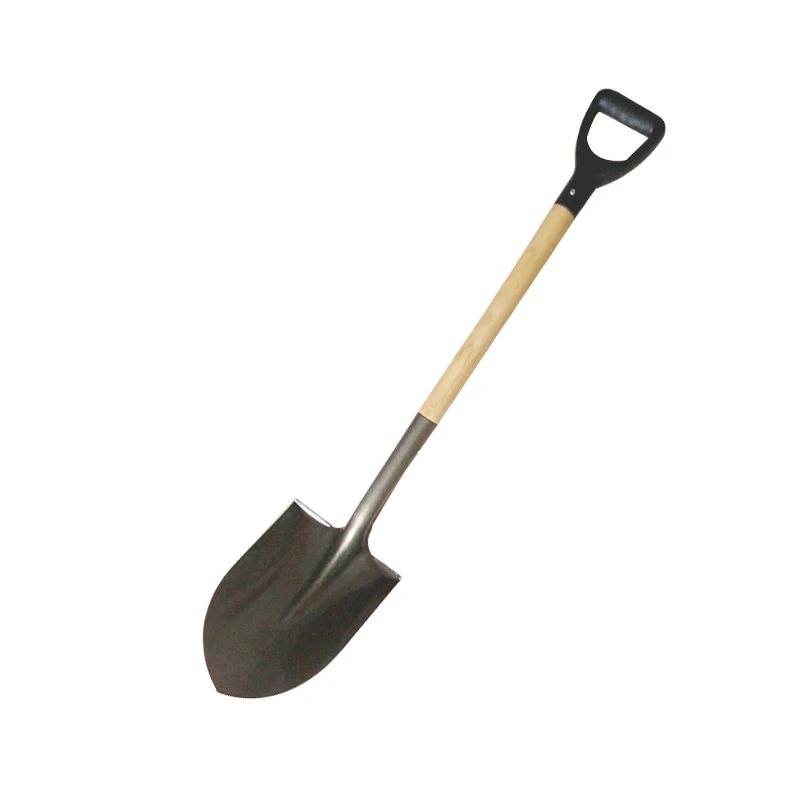 Customized OEM Garden Wooden Handle Steel Shovel Spade Farm Tools 518 Spade Shovel