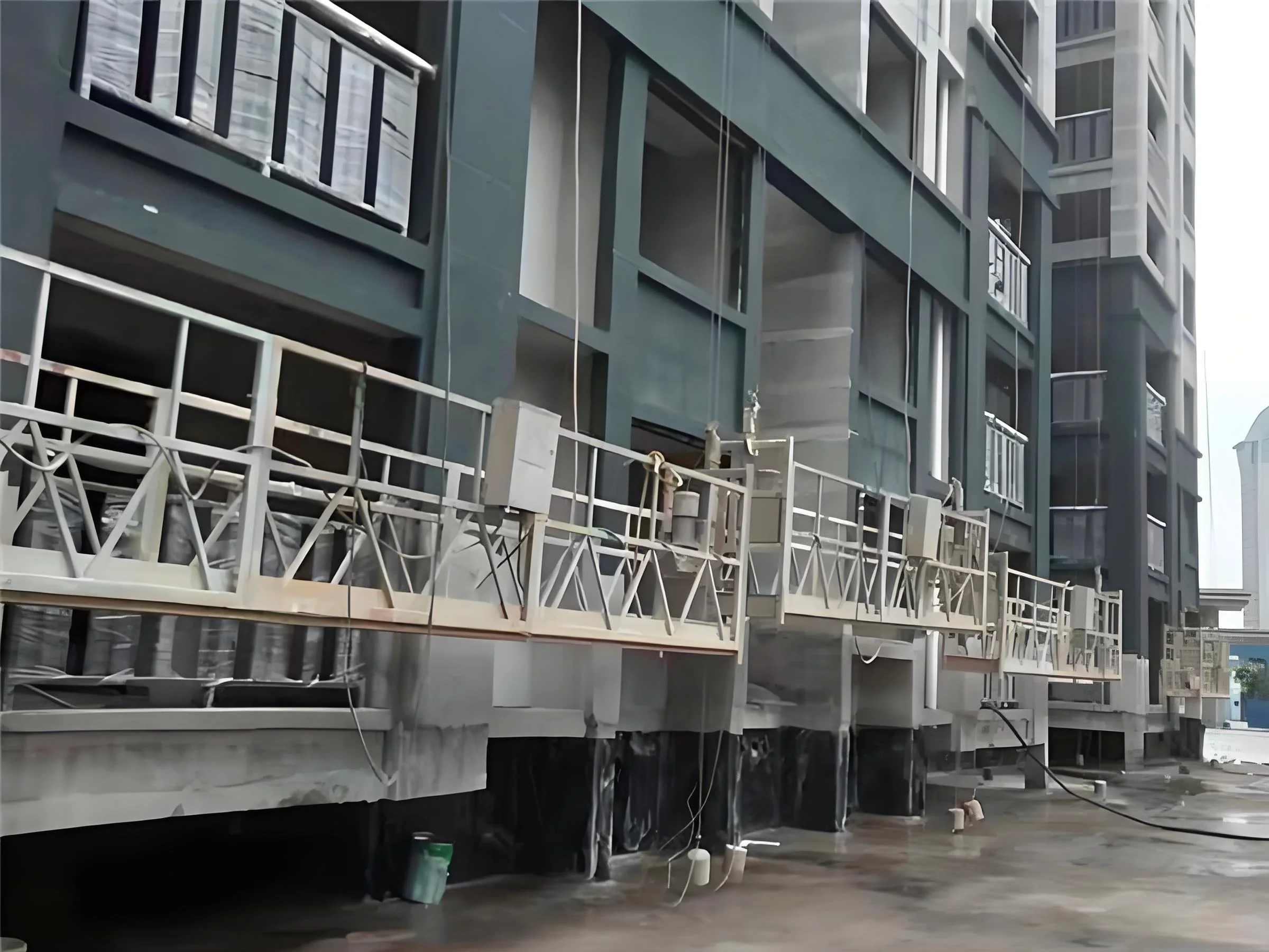 High Quality Suspended Working Platform Electric Hanging Basket Construction Work Platform Lift