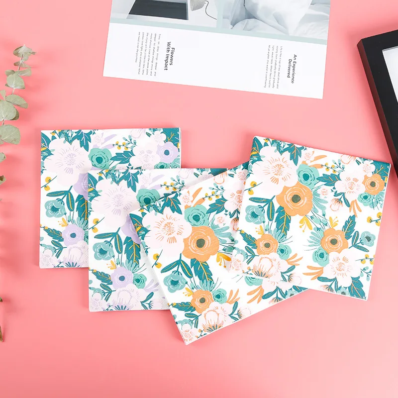 Оптовая продажа; Высокое качество; По индивидуальному заказу целлюлоза, не бывшая в употреблении по индивидуальному заказу для свадьбы или праздничного обеда двойной слой бумажных салфеток