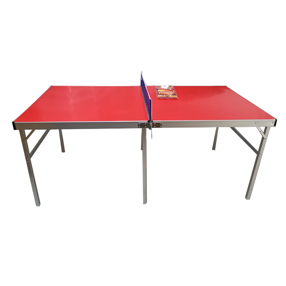 Indoor outdoor foldable table tennis table waterproof set with net