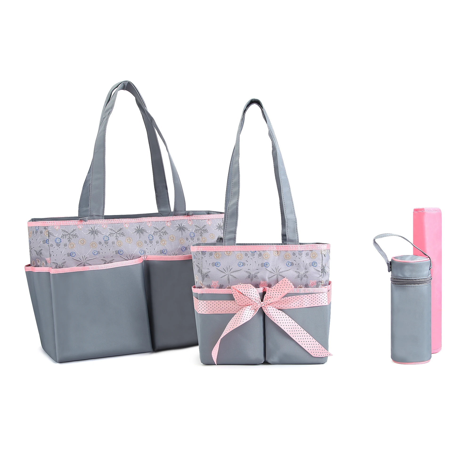 Superctue Waterproof Large Capacity Bady Diaper Bag Folding Mummy Bag Nappy Bag For Monny