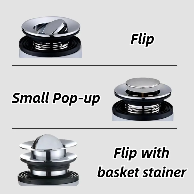 Bathroom Wash Basin Drain Flexible Pipe Anti Clog Kitchen Sink Foldable Drainer Stainless Steel Sink Basin Waste Drain Filter