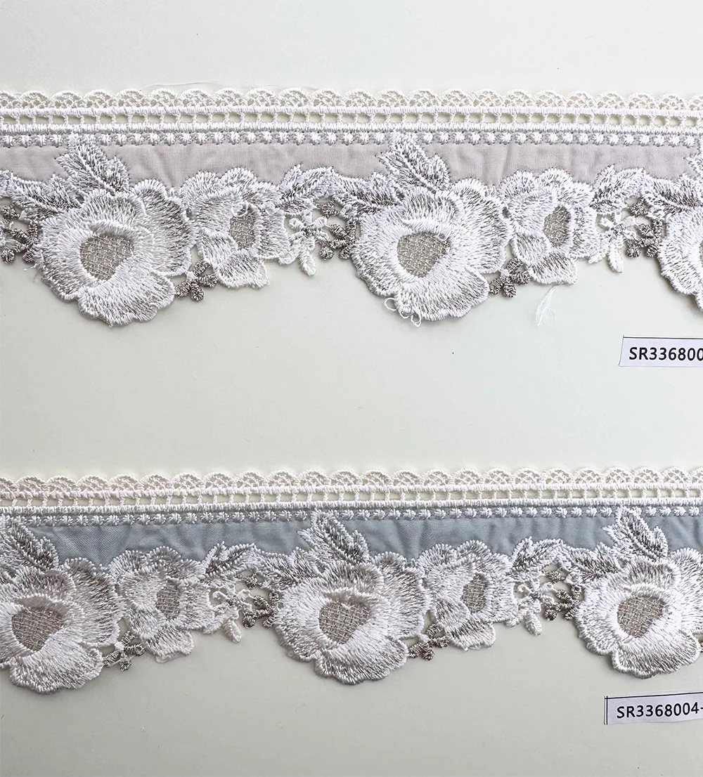 Water Soluble embroidery hollowed out lace accessories clothing accessories lace edges fabric accessories wholesale