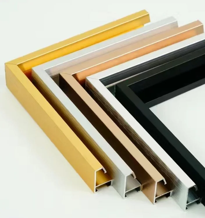 wholesale picture frames aluminum photo frame  poster frame enterprise culture wall