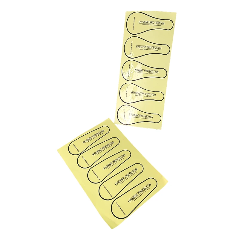 High Quality Cheap Custom Transparent Adhesive Protective Hygiene Liner Sticker Try On Swimwear