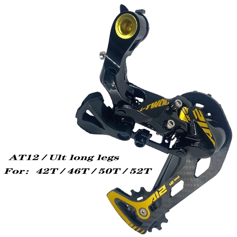 LTWOO AT12 Carbon MTB Bicycle 1X12 Speed Groupset Shifter Lever and Rear Derailleur For Shimano
