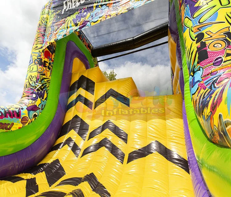 Гигантский открытый карнавал детская игровая площадка батут конструкция надувной прыгающий домик надувная препятствия