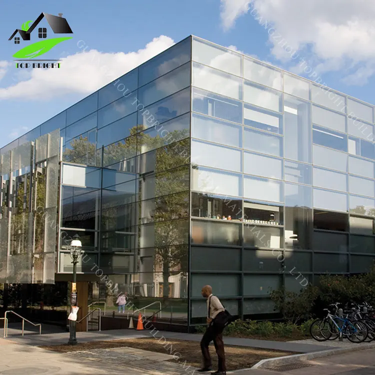 
Factory Price China Exterior Cladding Unitized Glass Curtain Wall Supplier 