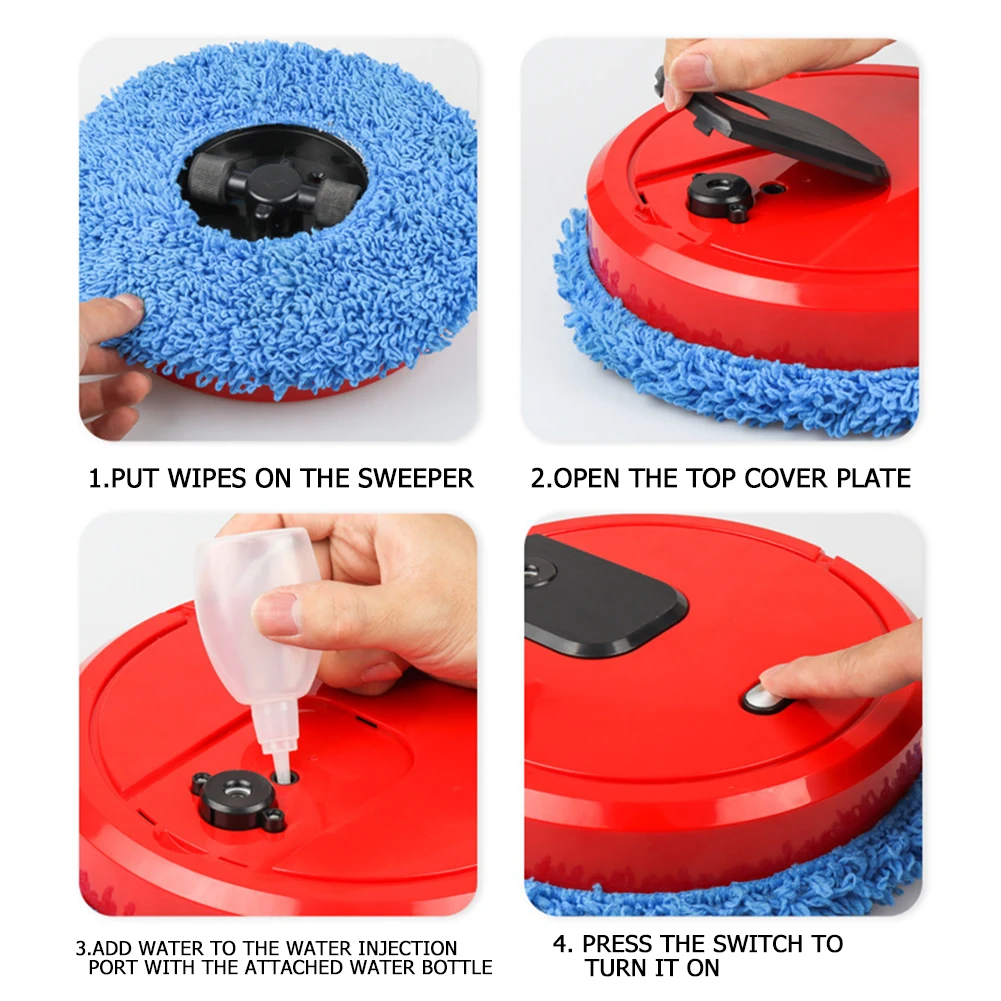 Smart Sweeping Robot Vacuum Cleaner Mop Robotic Vacuum And Mop