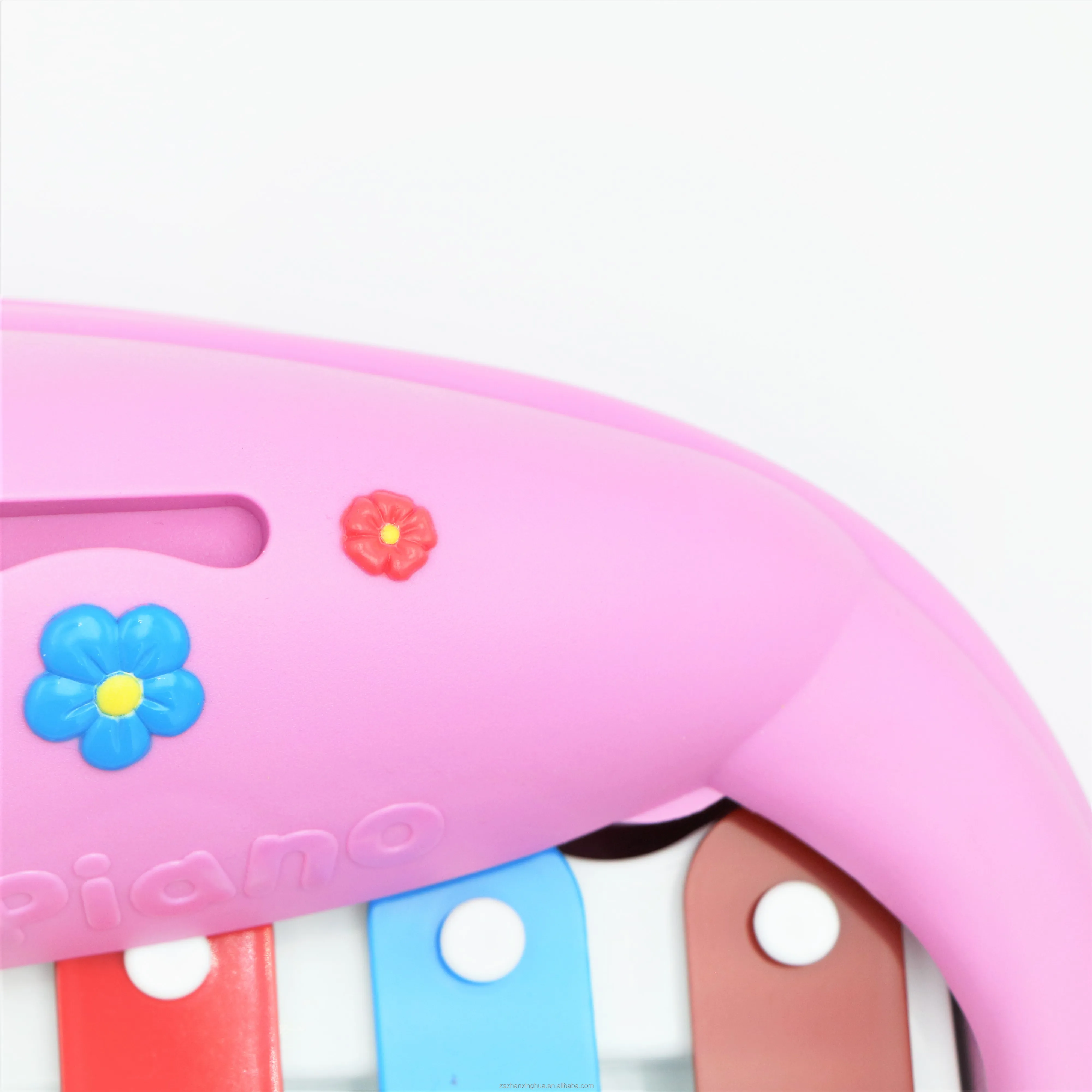 Popular multi-functional purple flower karaoke educational story Toy for kids musical learning baby toy