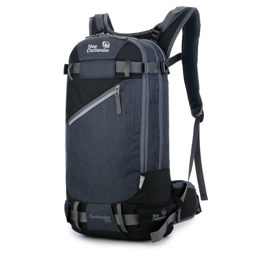 Ski backpack camping bag external frame waterproof 30L backpack