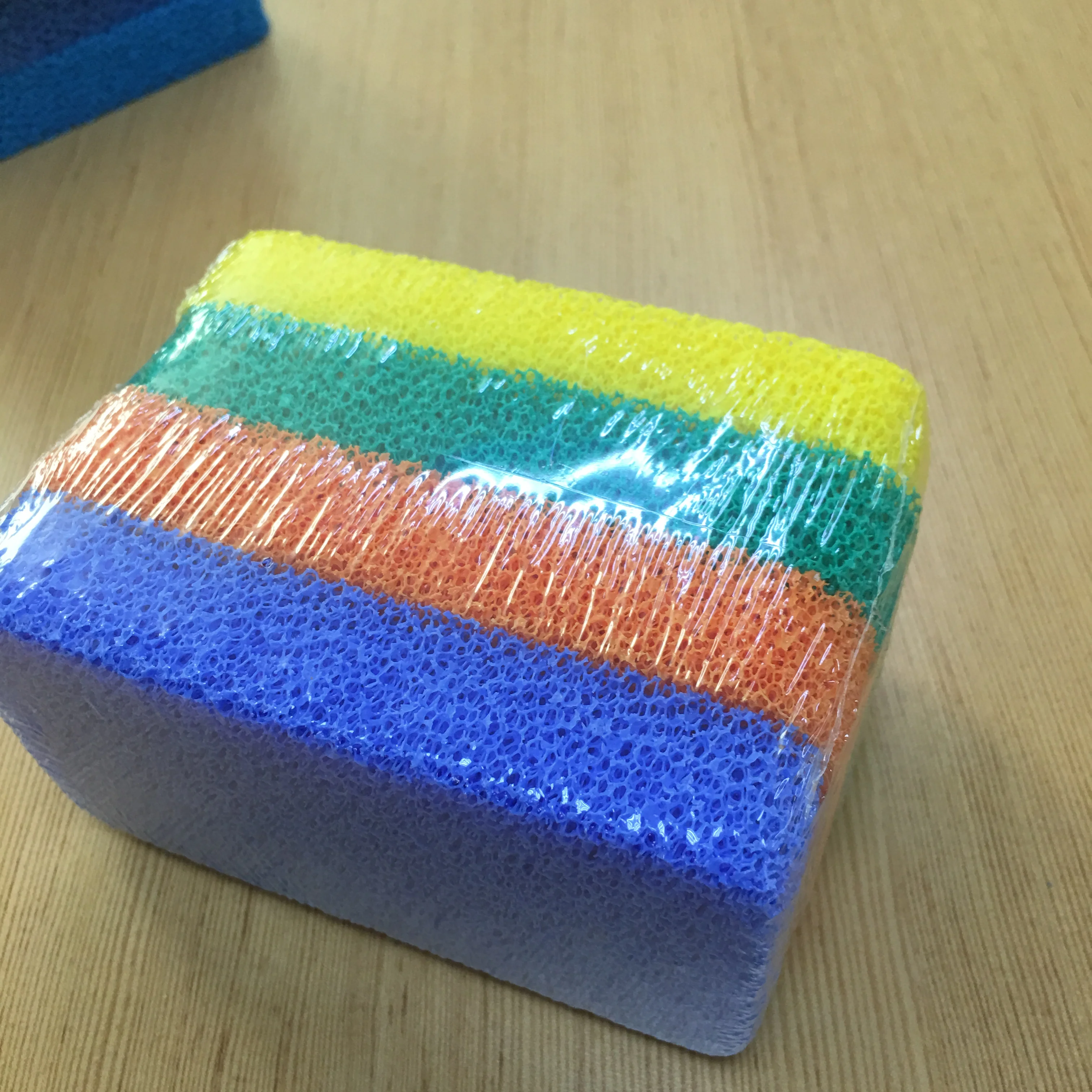 Open cell Odor Resistant Kitchen cleaning Silicone Sponges