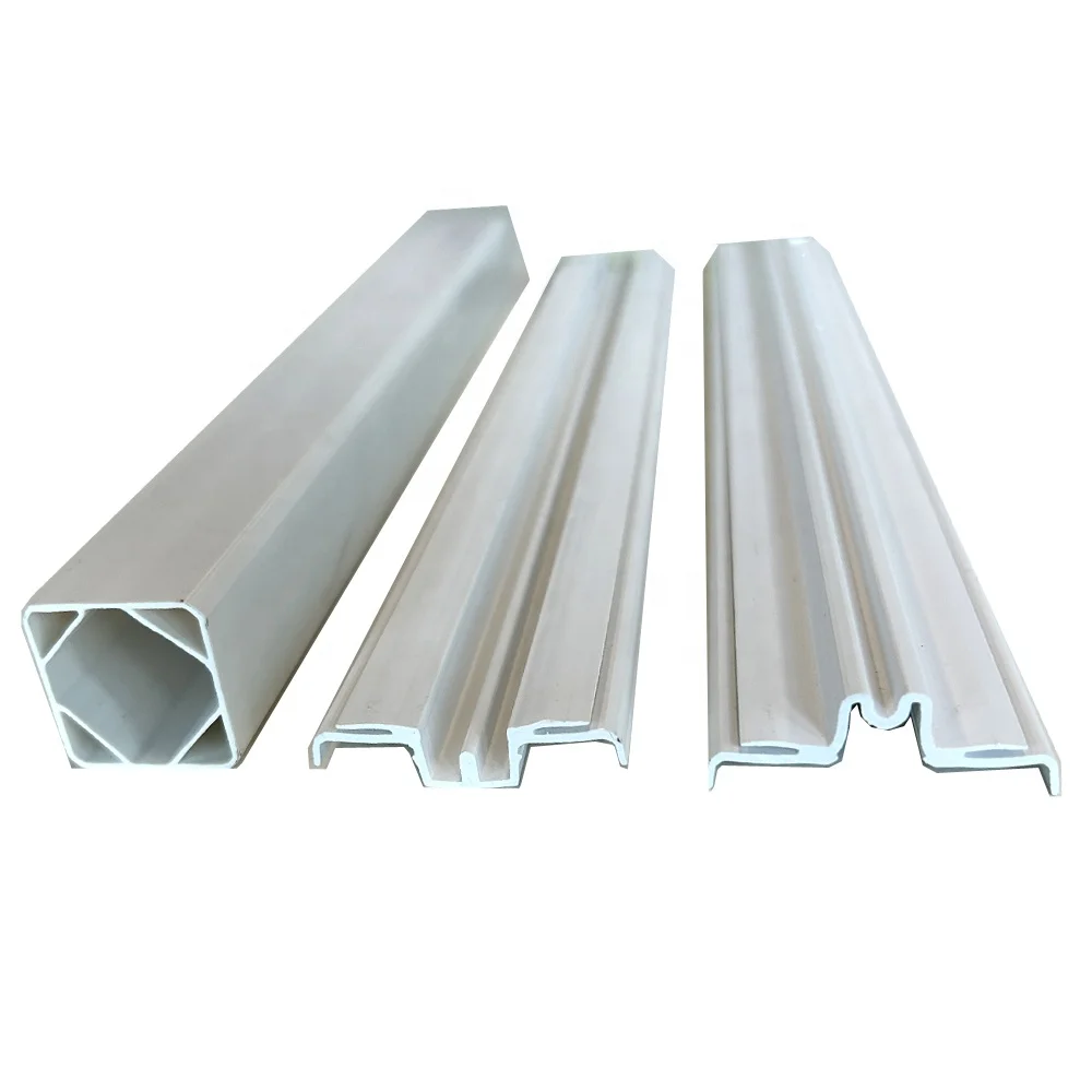 PVC E door and window slot door frame Window frame E shape wardrobe merchandise track garage door track parts