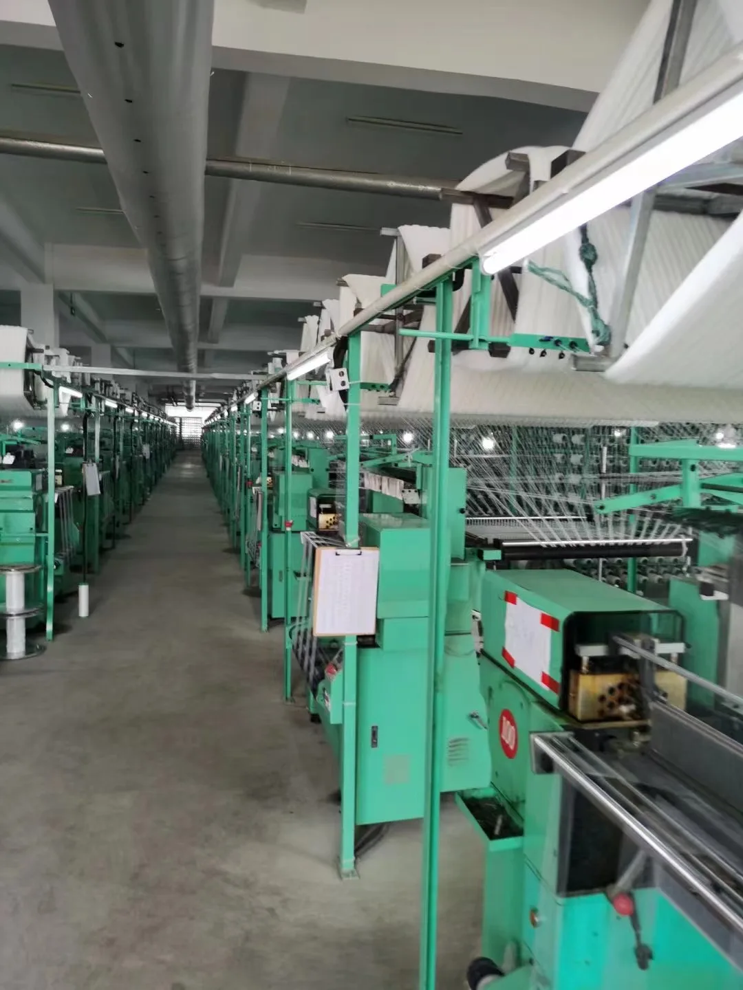 6.5NM 100%polyester single side feather yarn for sock 2cm