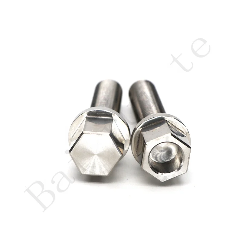 Grade 5 Titanium Lug Wheel bolts Titanium Lug Bolts M14x1.5 for Racing Cars m14 x 15 titanium wheel bolt m12 125