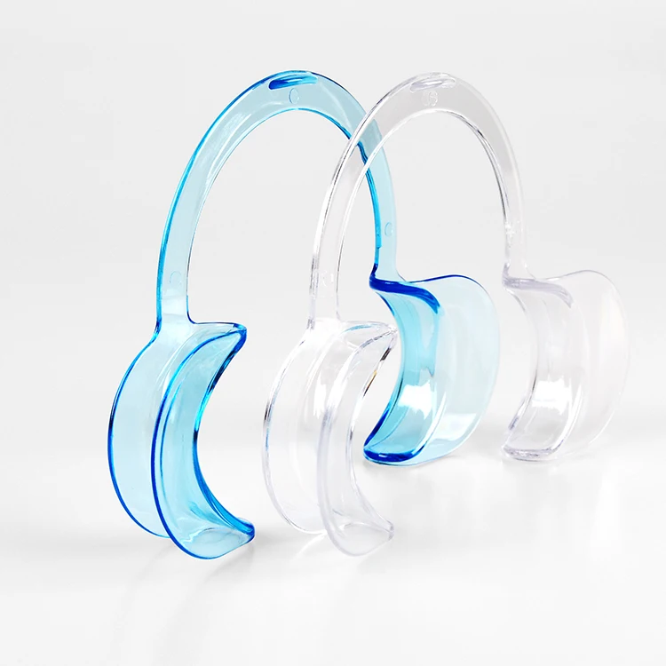 Clinic& Salon Use Multi Size C Shape Mouth Opener Teeth Whitening Dentist Silicone  Dental Cheek Retractors