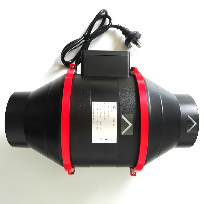 
4 inch 100 mm mixed duct flow fan double speed 