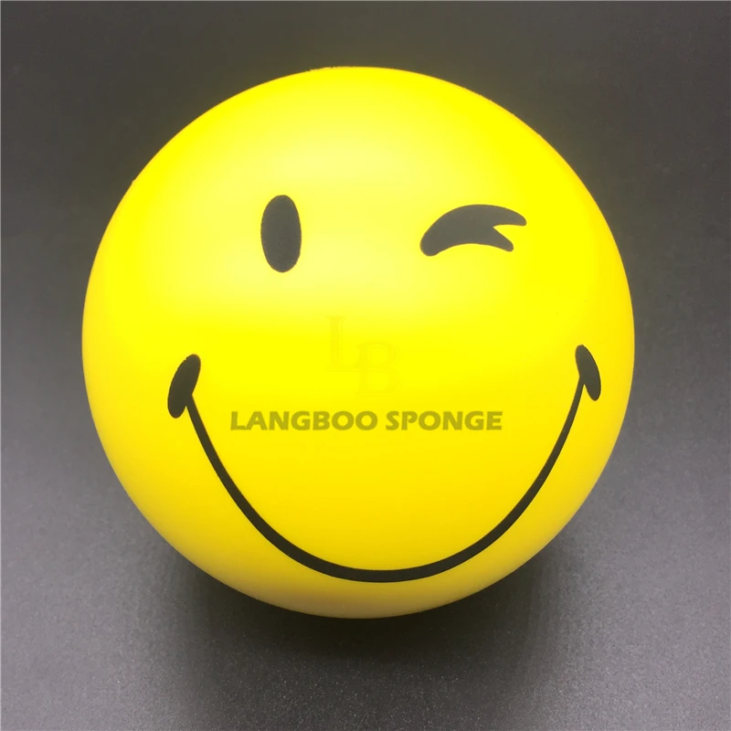 Wholesale good quality pu foam mood healing stress ball for kids