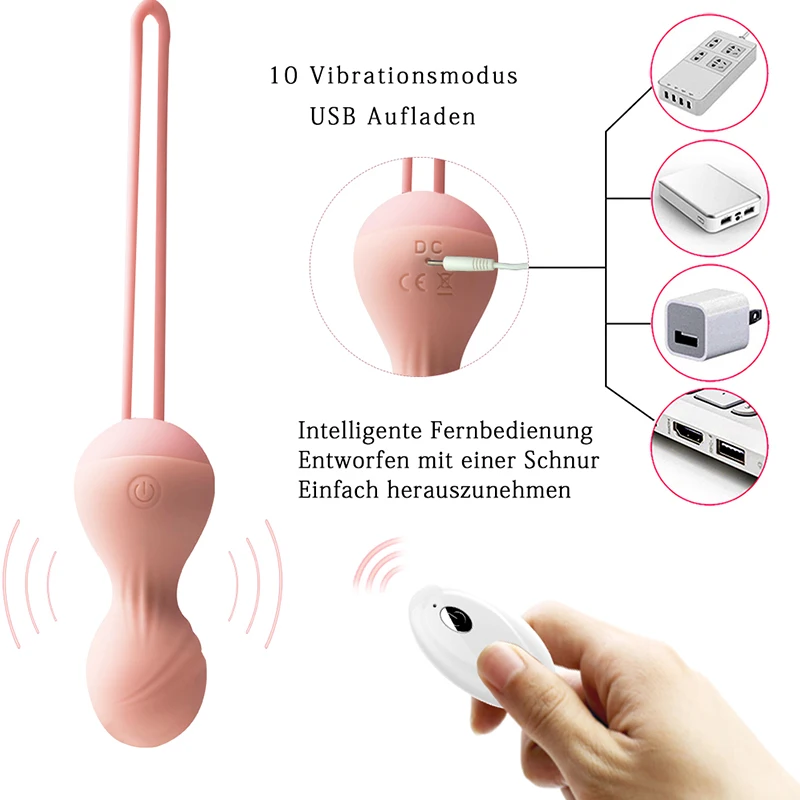  Waterproof Sex Product Vibrators Adult Toys Smart Women Tightening Exercise Kegel Balls Vaginal