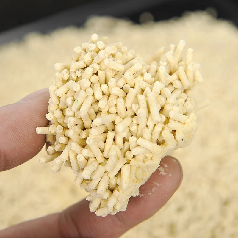 Lovepet colorful tofu cat litter with all sweet flavors suit for all aged lovely cats and rabbits