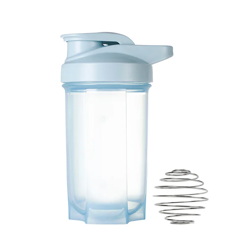 XX2236 Wholesale Custom Logo Shaker Water Bottle BPA-Free PP Material Gym Protein Shaker Cup Printed Logo for Sports Promotion