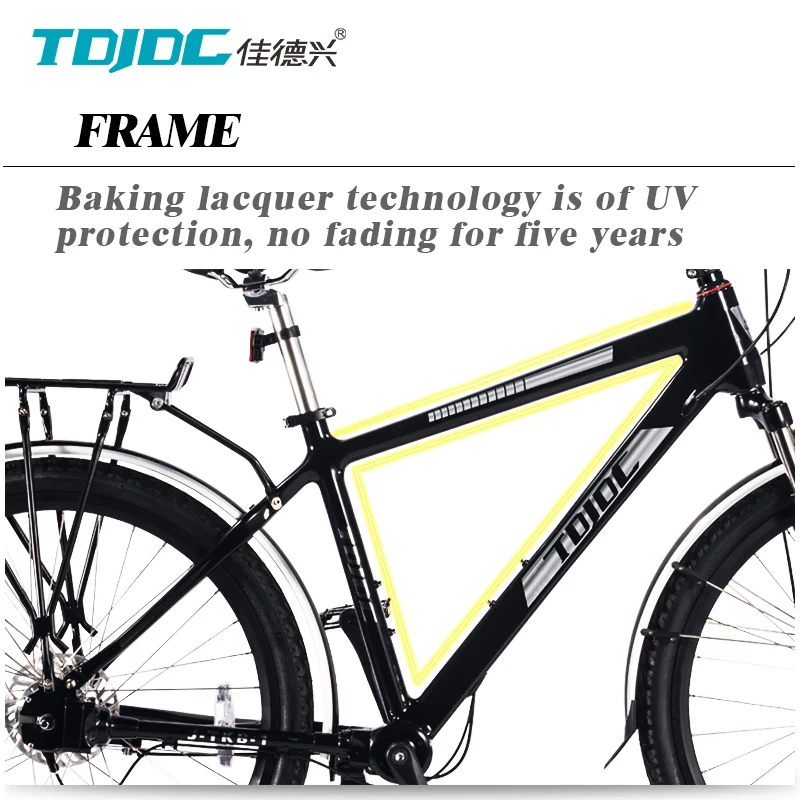 New Design SHIMANO Inner Gear Box 7 Nexus/Speed Shaft Drive Trek Travel Touring Chainless Bicycle With 6061 Alloy Bicycle Frame