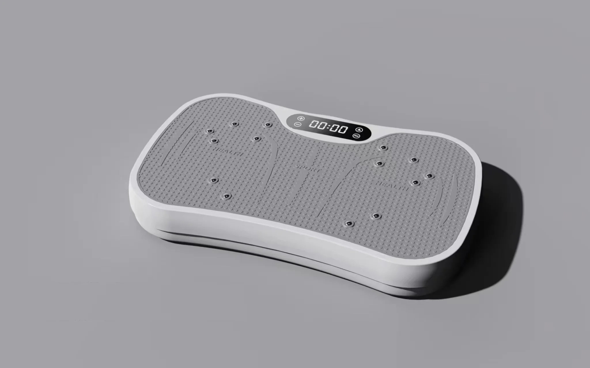 Vibration Plate Fitness Platform Exercise Machine Vibrating Shaking Full Body Shaker Workout Power Waver Vibrate Stand