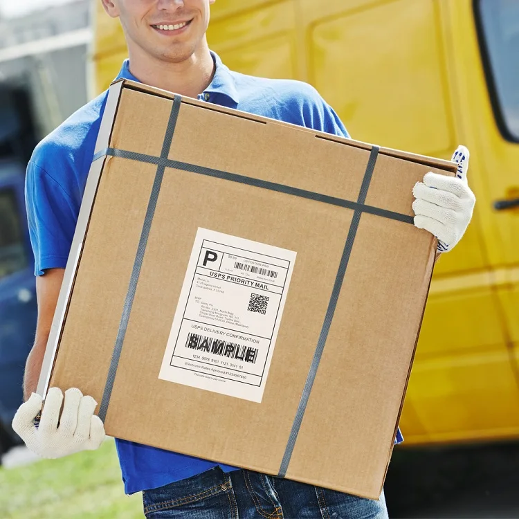 A4 size half sheet shipping labels 199.6 x 143.5mm