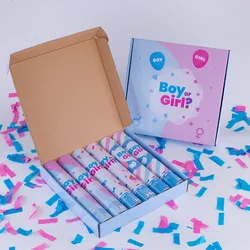 Amazon Explosion Gender Reveal Confetti Cannon Surprise Party Boy Or Girl Gender Reveal Poppers