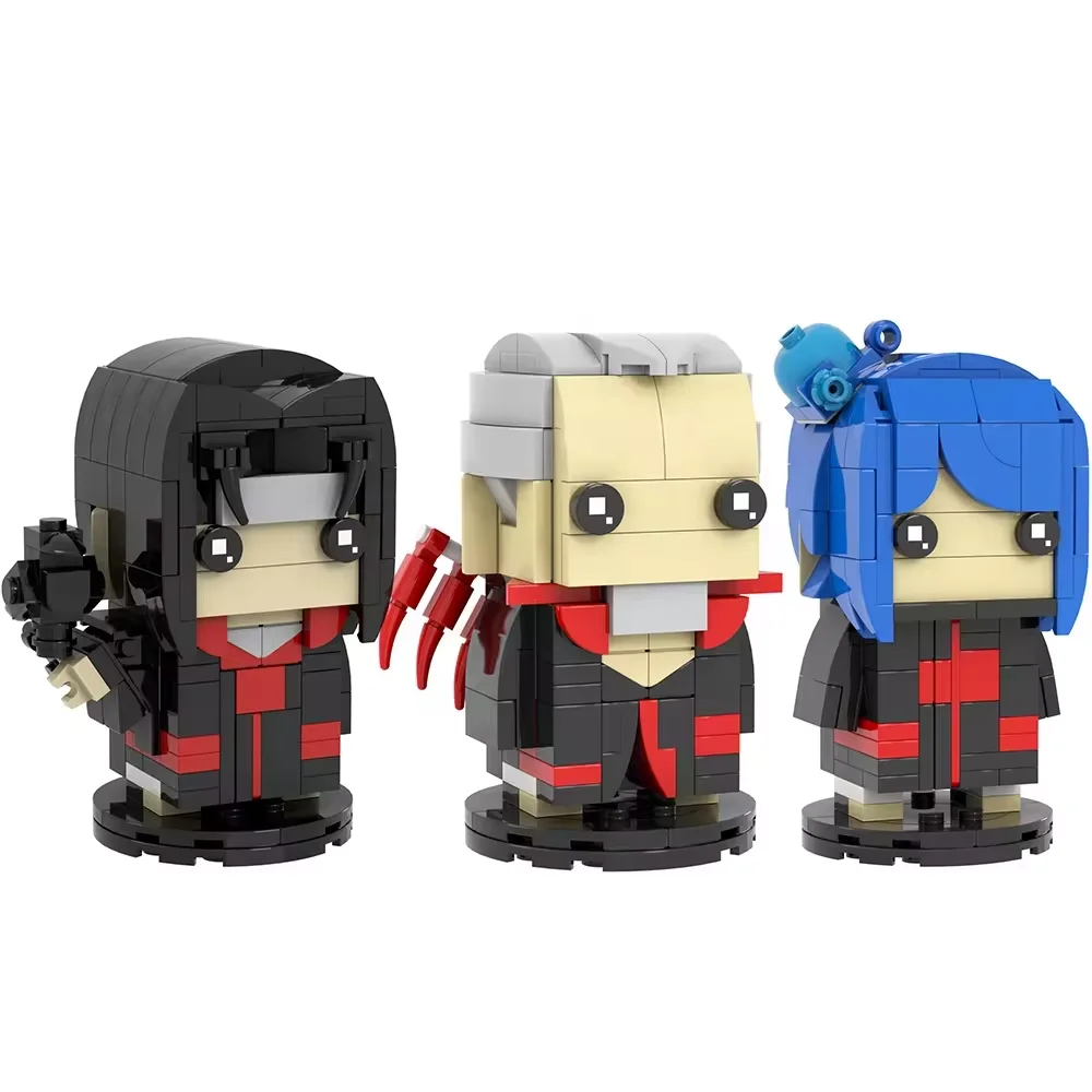 MOC7016 MOC7021 MOC7022 Uchiha Itachi Hidan Konan аниме «сделай сам» квадратная 3D модель развивающие детали для сборки строительные блоки детские