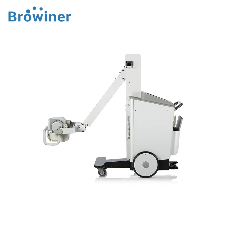 Hot Selling Portable Digital Mobile X-ray Machine Mobile Cooper Fast Charging Medical X-ray Machine