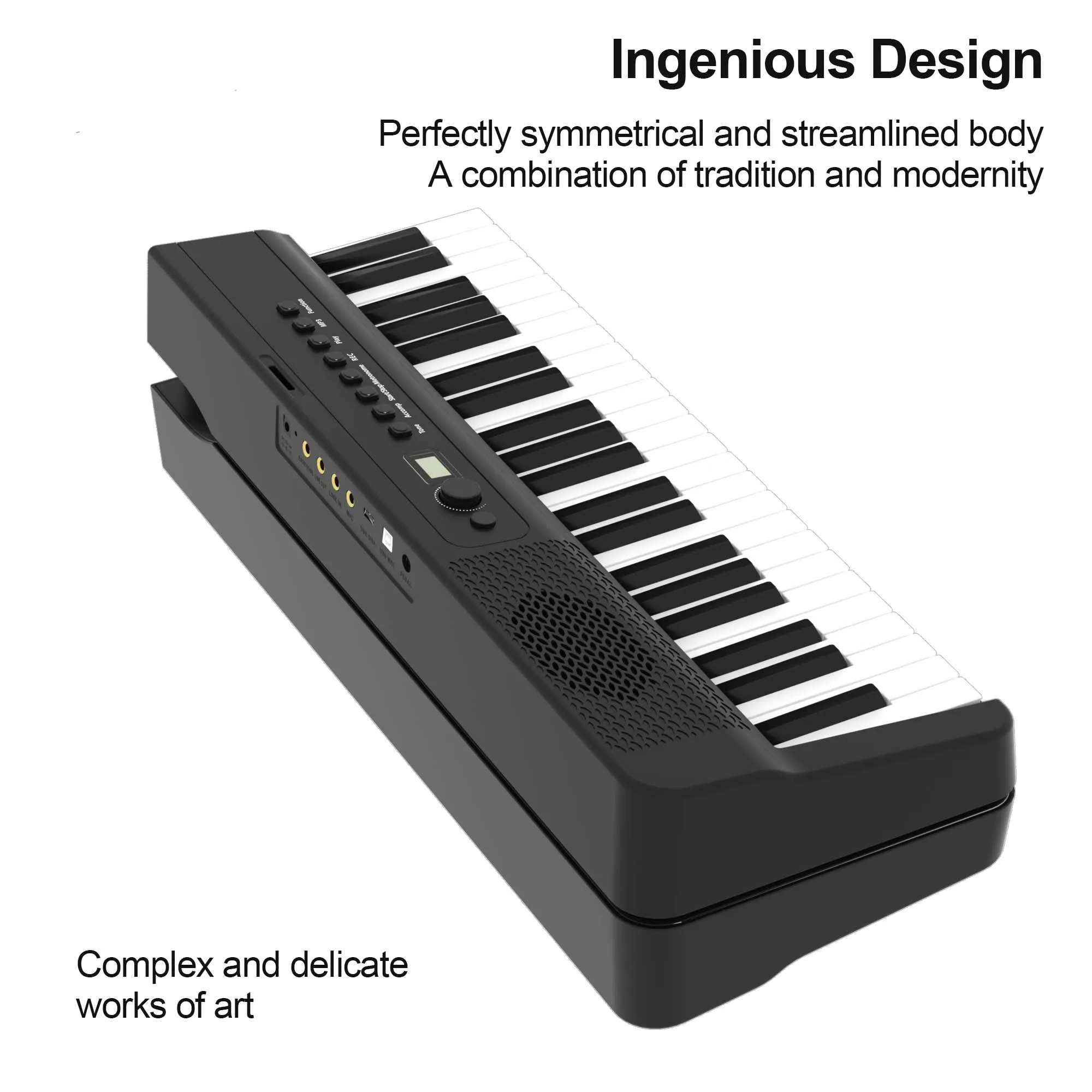 Bora Factory X88T Portable Folding Keyboard USB Midi Bluetooth Midi Stereo Speaker Digital Piano Folding Electronic Piano