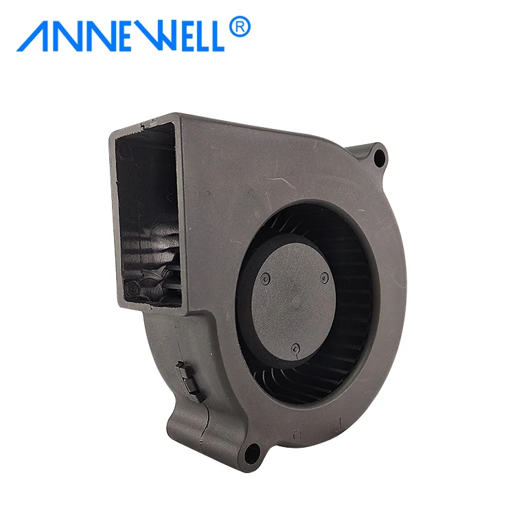 7530 24v dc small auto dc air blower fan copper motor high quality low noise exhaust ventilation centrifugal blower cooling fan