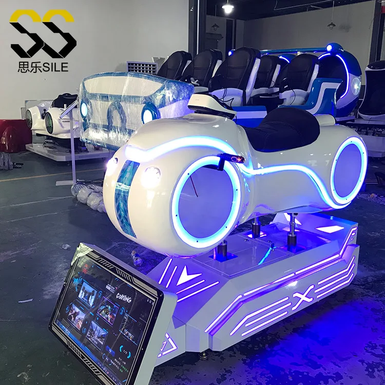 Лидер продаж 2021 автомобильный симулятор вождения аркадная игра 9d vr виртуальной реальности мотоцикла 9D VR оборудование