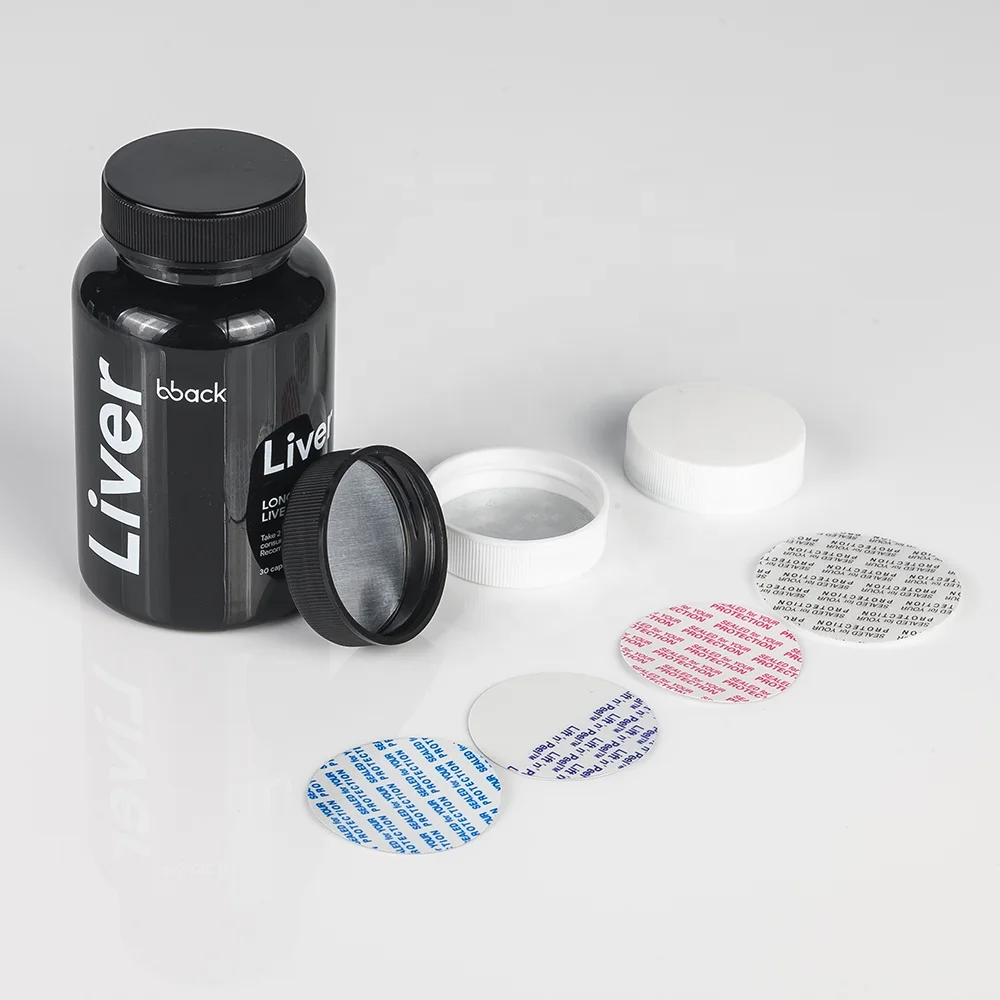 Best Sellers  Plastic  Black White  Packaging Storage Container Pill Vitamins  bottle  Medicine Jar Pill Bottle With Screw cap