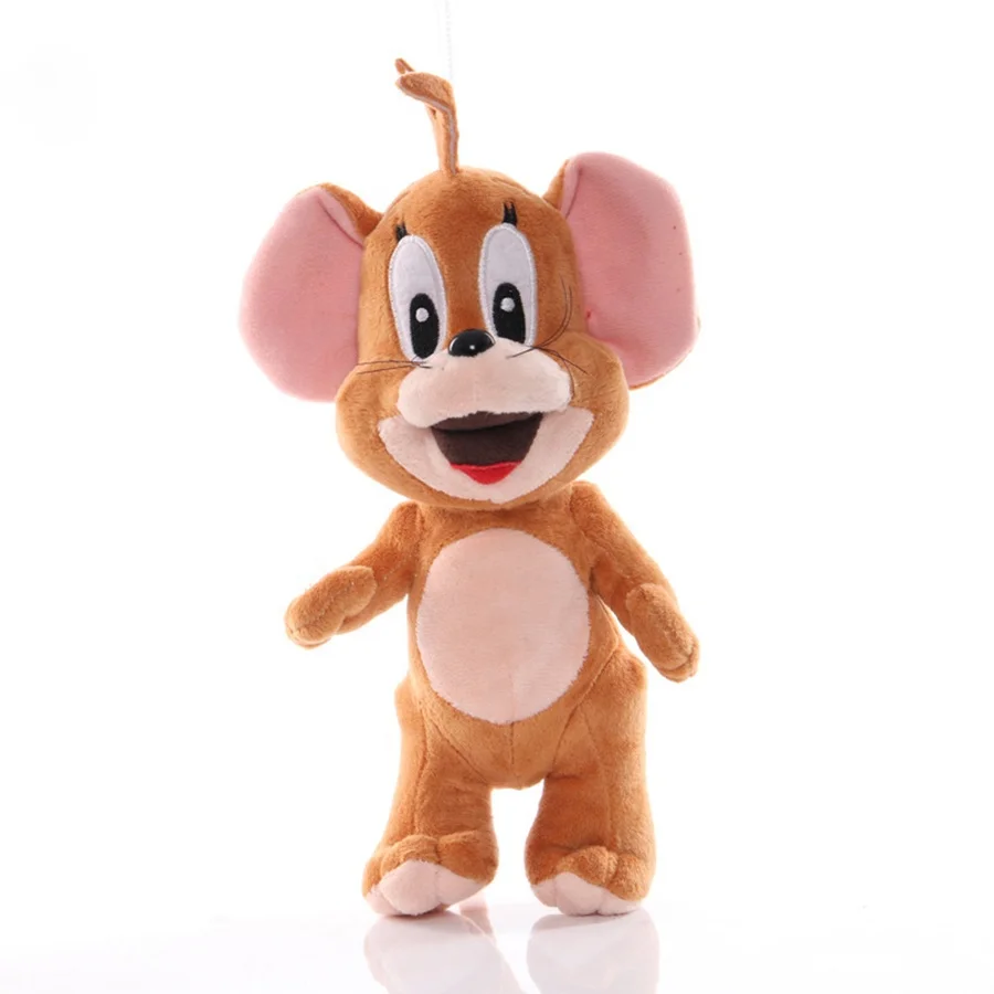 Wholesale customized hot sale cartoon characters cute cat and mouse tom & jerry soft gifts for kids