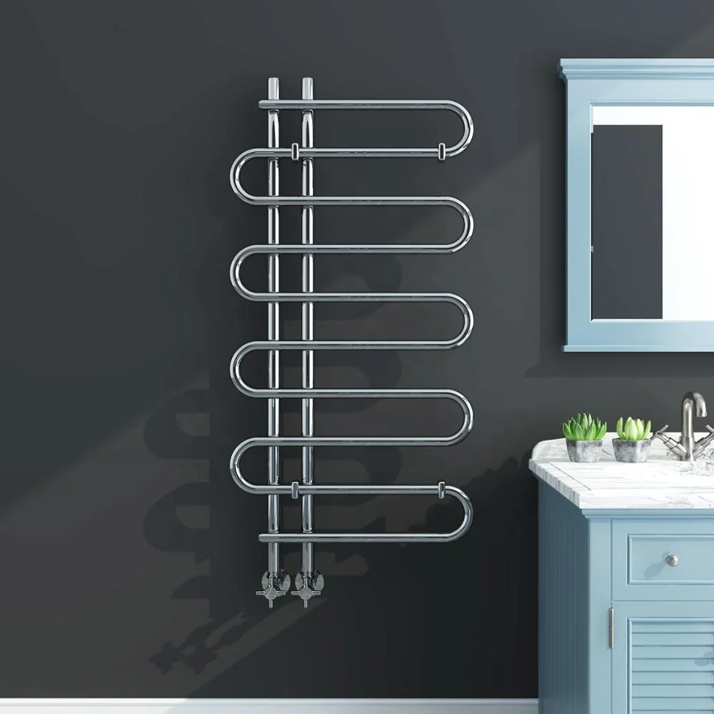High quality OEM service SUN-D4 heated towel rail water designer radiator towel steel water towel rack