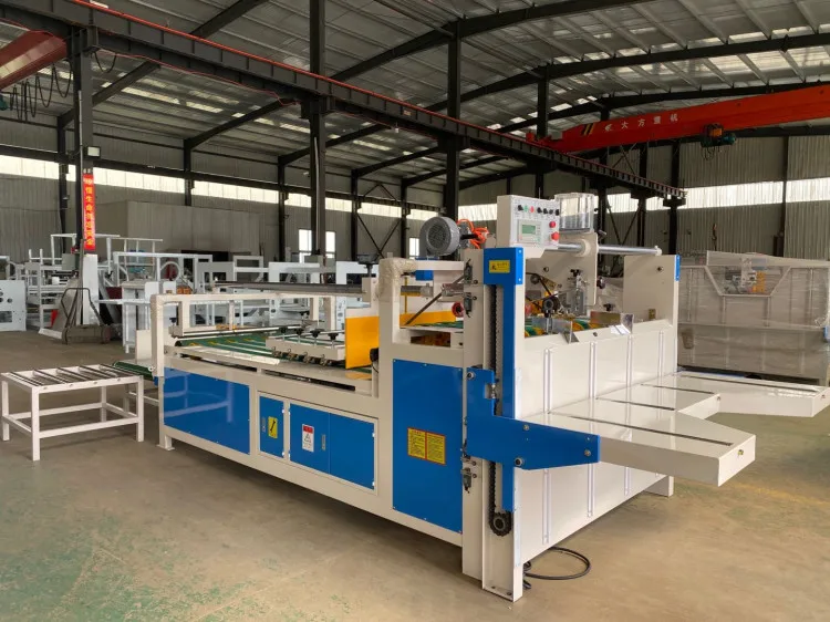 China Machine Packing Gluing Folder Stitching Machinery Cheap Price