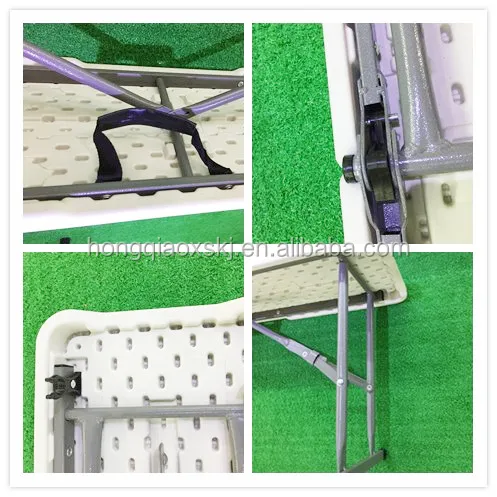 new design modern outdoor cheapest plastic folding bench