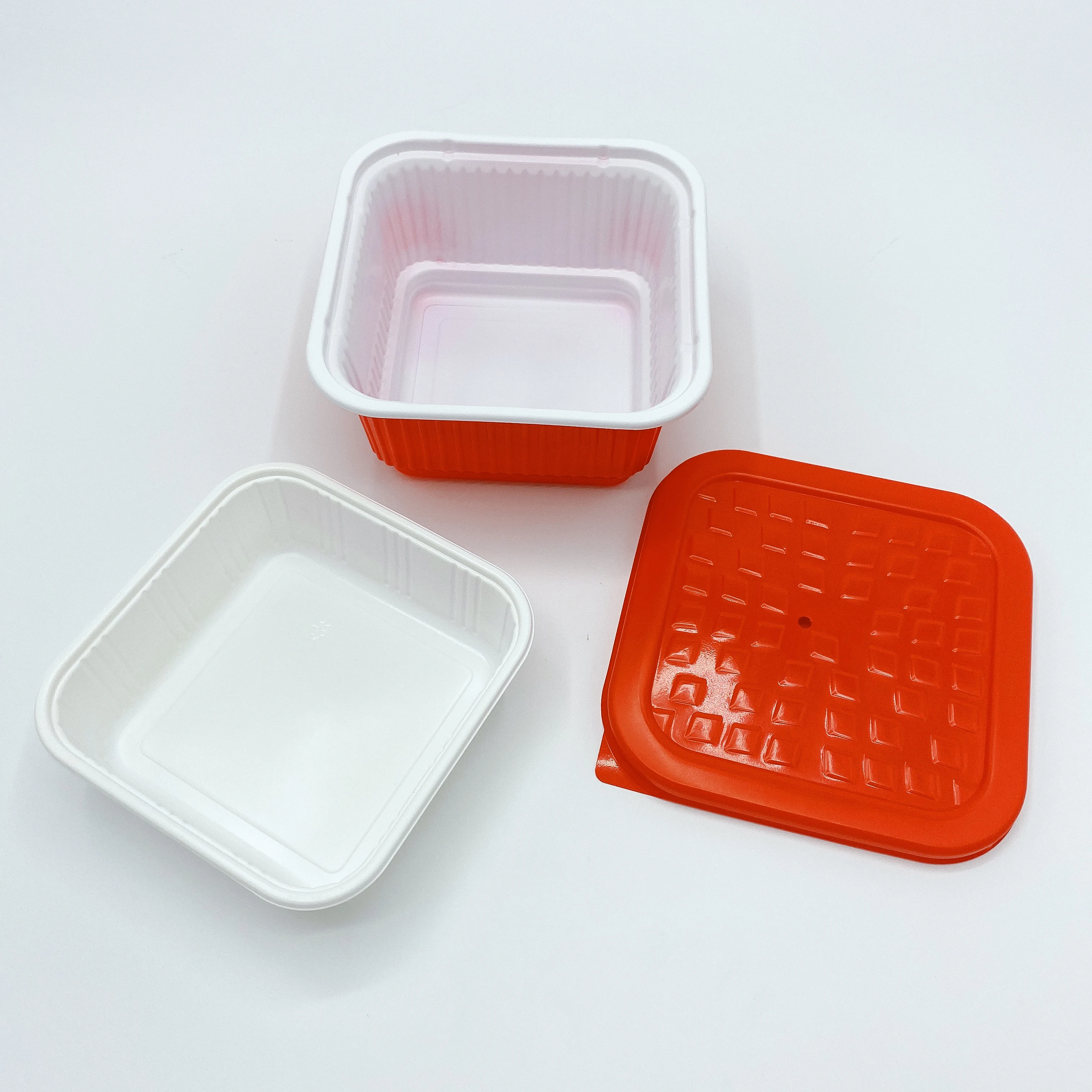 
Best Quality Mini Warmer Disposable Plastic Small Scale Self Heating Food Box Container 