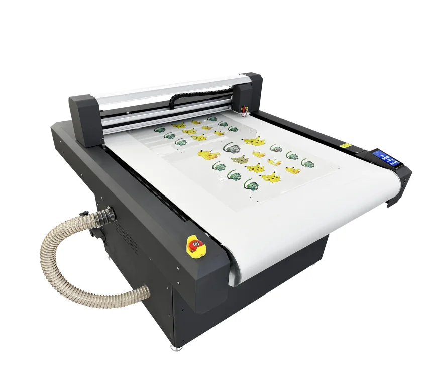Roll Auto Feed Flatbed Digital Cutter  for DTF