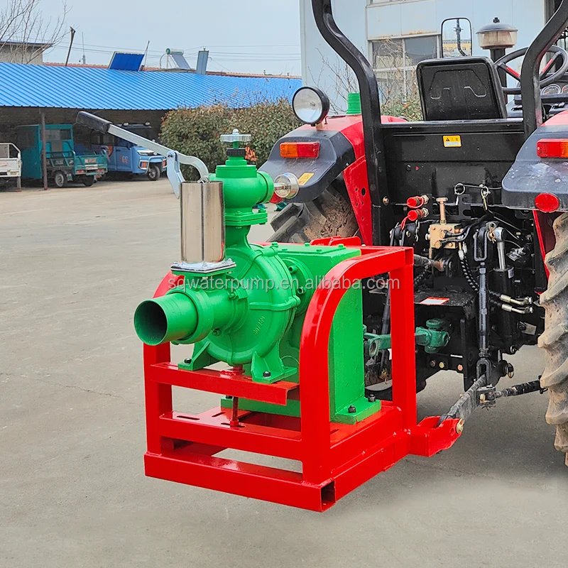High pressure head irrigation PTO tractor unit irrigation high pressure water pump