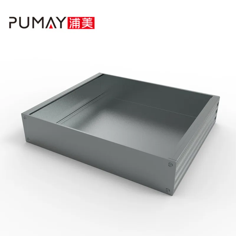 metal storage case terminal box  56 mm height aluminum enclosure