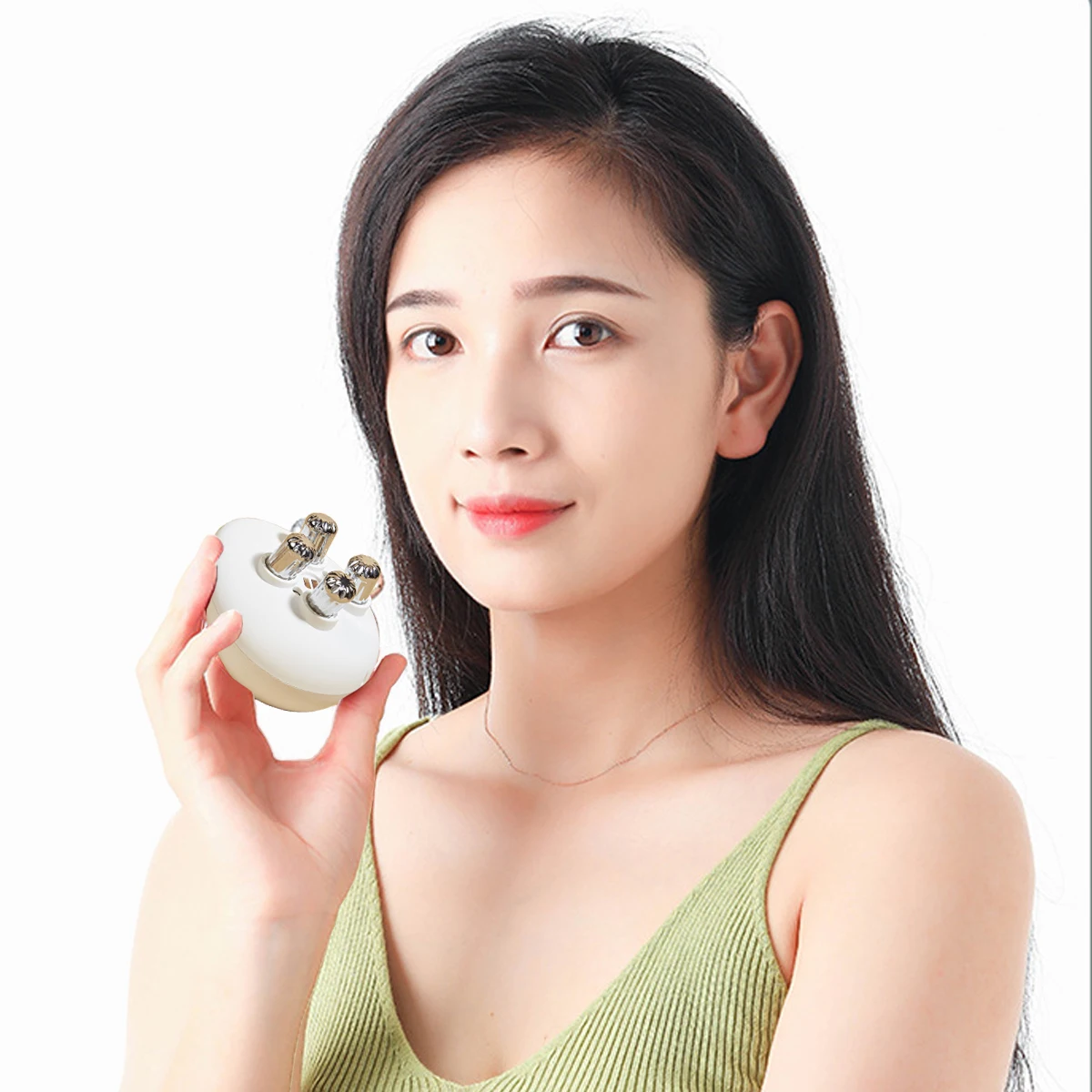 Rf Roller Slimming Machine Thin Face Body Shaping Relaxation Lifting Wrinkle Remover Facial Massage