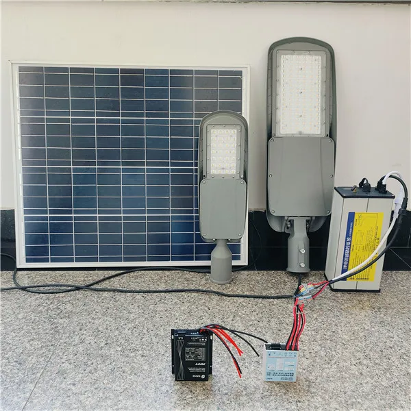 JYTL06M 100W 120watt DC24V 20000 lumen  130wp solar panel 32AH/25.6V battery solar led street light