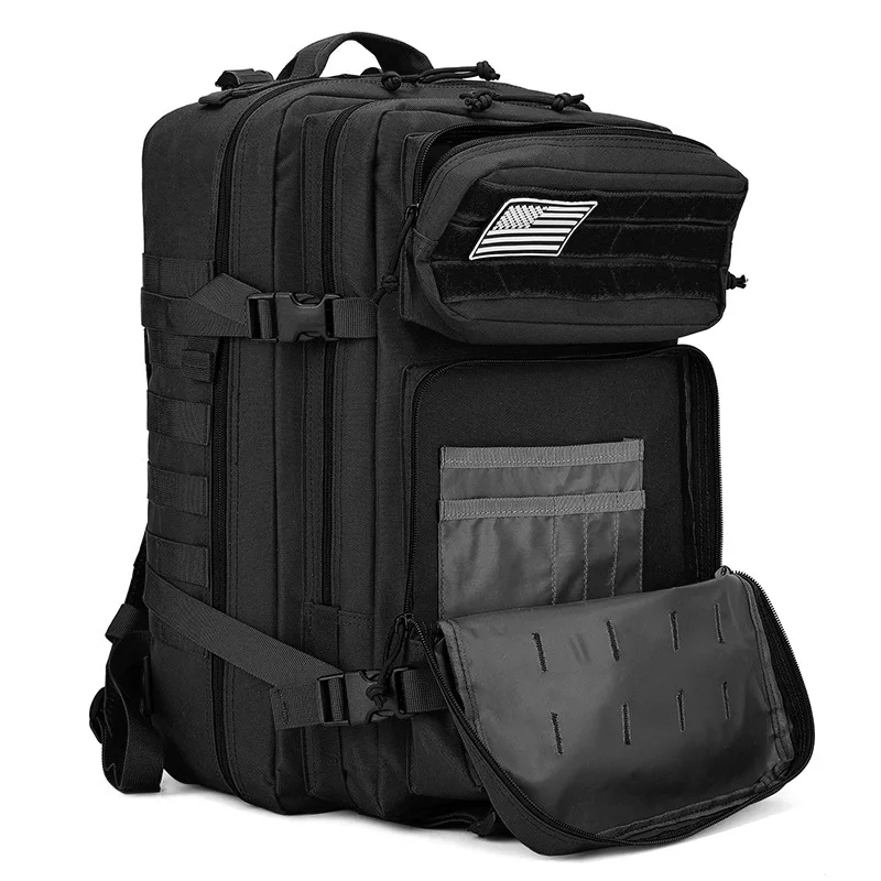 Backpack Messenger Luggage Multipurpose Lots Of Pockets Hiking Camping Trekking Emergency Camouflage Large Tactical Bags