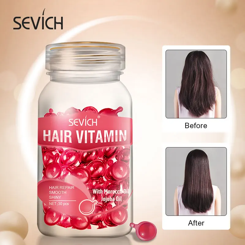 Sevich 3 types hair vitaman deep repair care regain hair fall serum  capsules