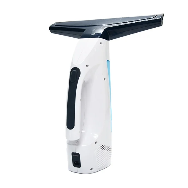 Window Vac, Cordless Window Vacuum Cleaner 2-PIece Suit, Spray Bottle, Suitable, Window Cleaner for Windows, Tiles, white